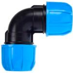 Σύνδεσμος Γωνία Ρακόρ Κοχλιωτός 16 atm