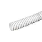 Solidrains Λευκός εύκαμπτος ελικοειδής σωλήνας PVC Ø37/32 για σιφώνι τύπου“S” 10m