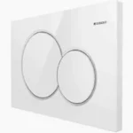 Sigma 20 σώμα-μπουτόν καζανάκι λευκό ματ, δακτύλιος: λευκό γυαλιστερό 